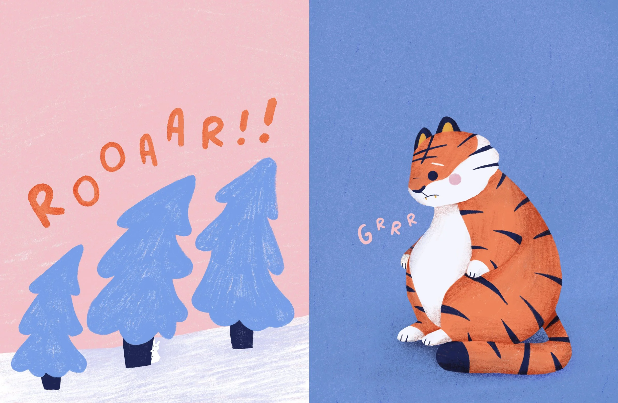 Too Scary for a Tiger! Spread 2.jpg