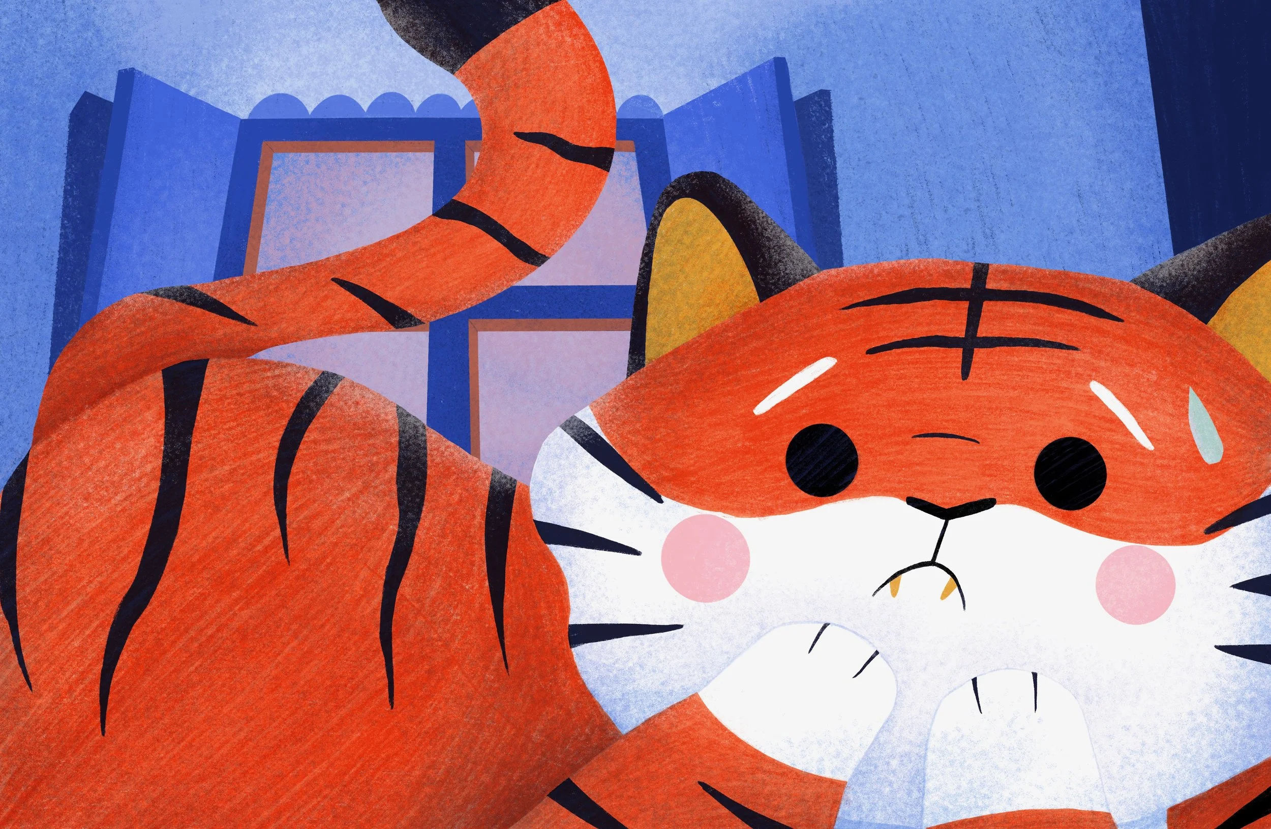 Too Scary for a Tiger! Spread 6.jpg