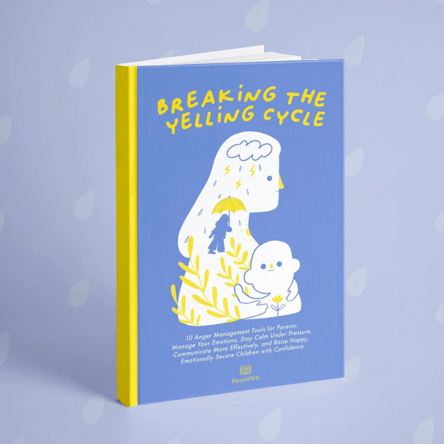 Breaking the Yelling Cycle book cover parent forward publisher mother son rain grumpy angry