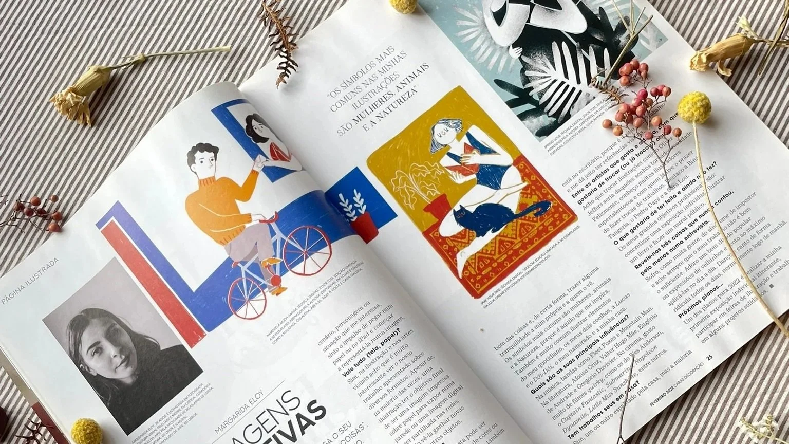 Gambuzino Article illustration press
