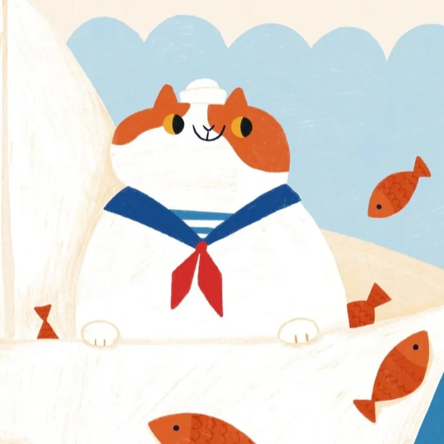 Charlie's Big Adventure Leslie Freedom Gambuzino Children's Book Cat orange halloween afraid dark alone costumes scary sadness grumpy rain sailor imagination