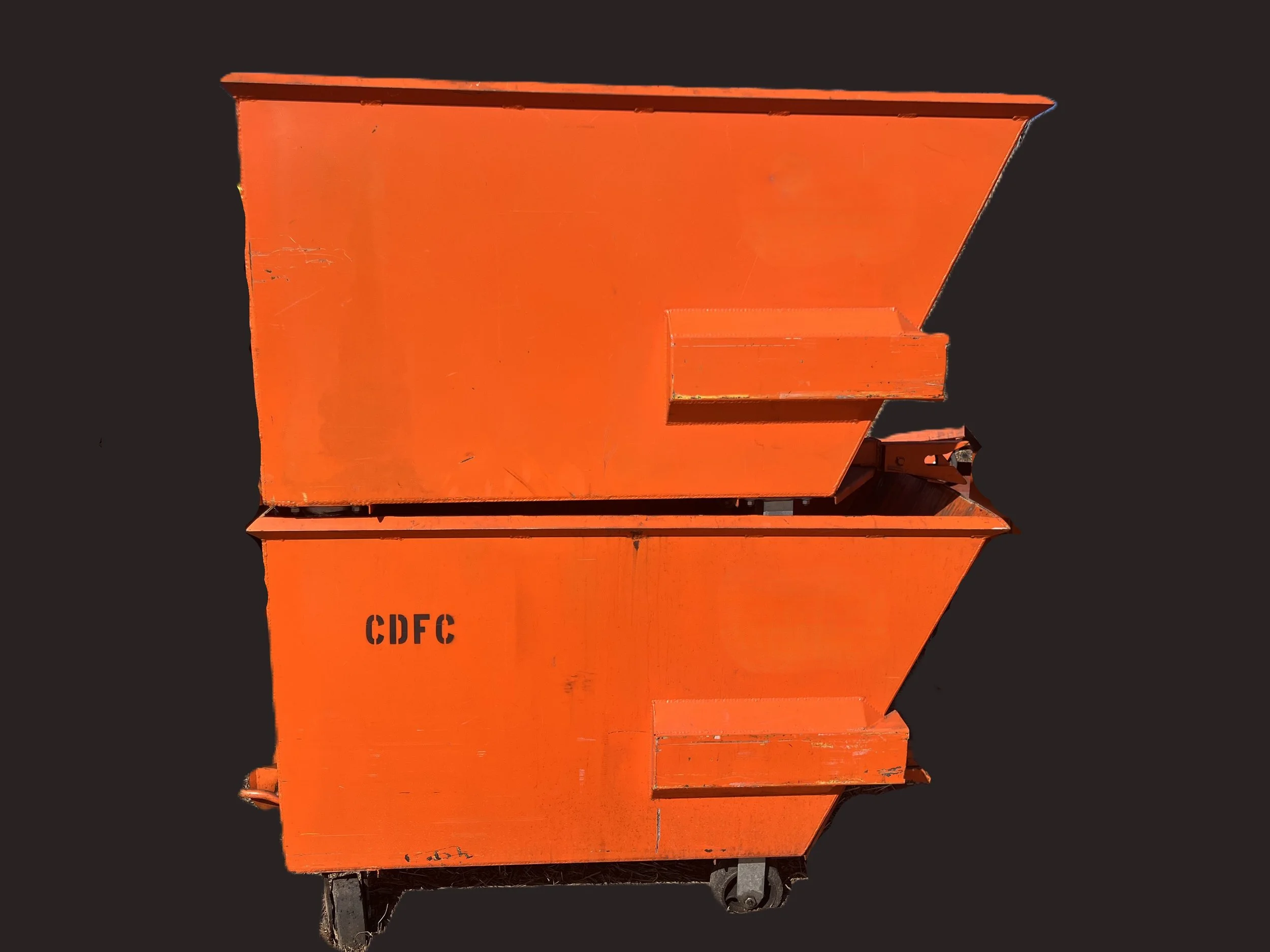 Towable Steel Bins