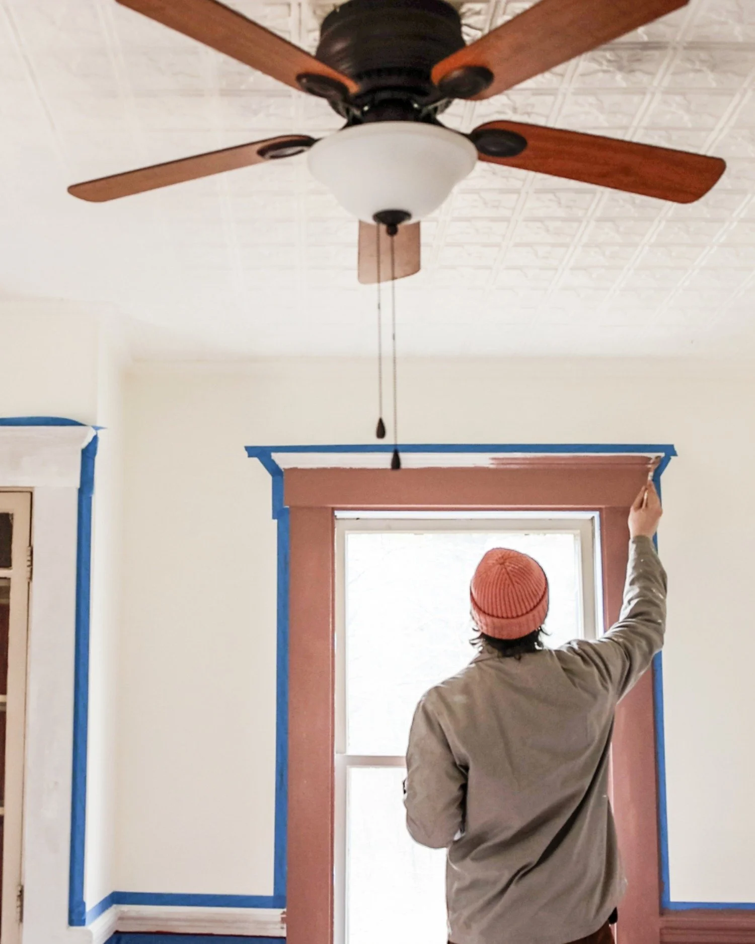 Over time, trim can get overlooked, but restoring it brings back the crisp lines and character that frame a room. We carefully repaired and prepped this original wood trim, then gave it a fresh, historically appropriate finish that honors the home&rs