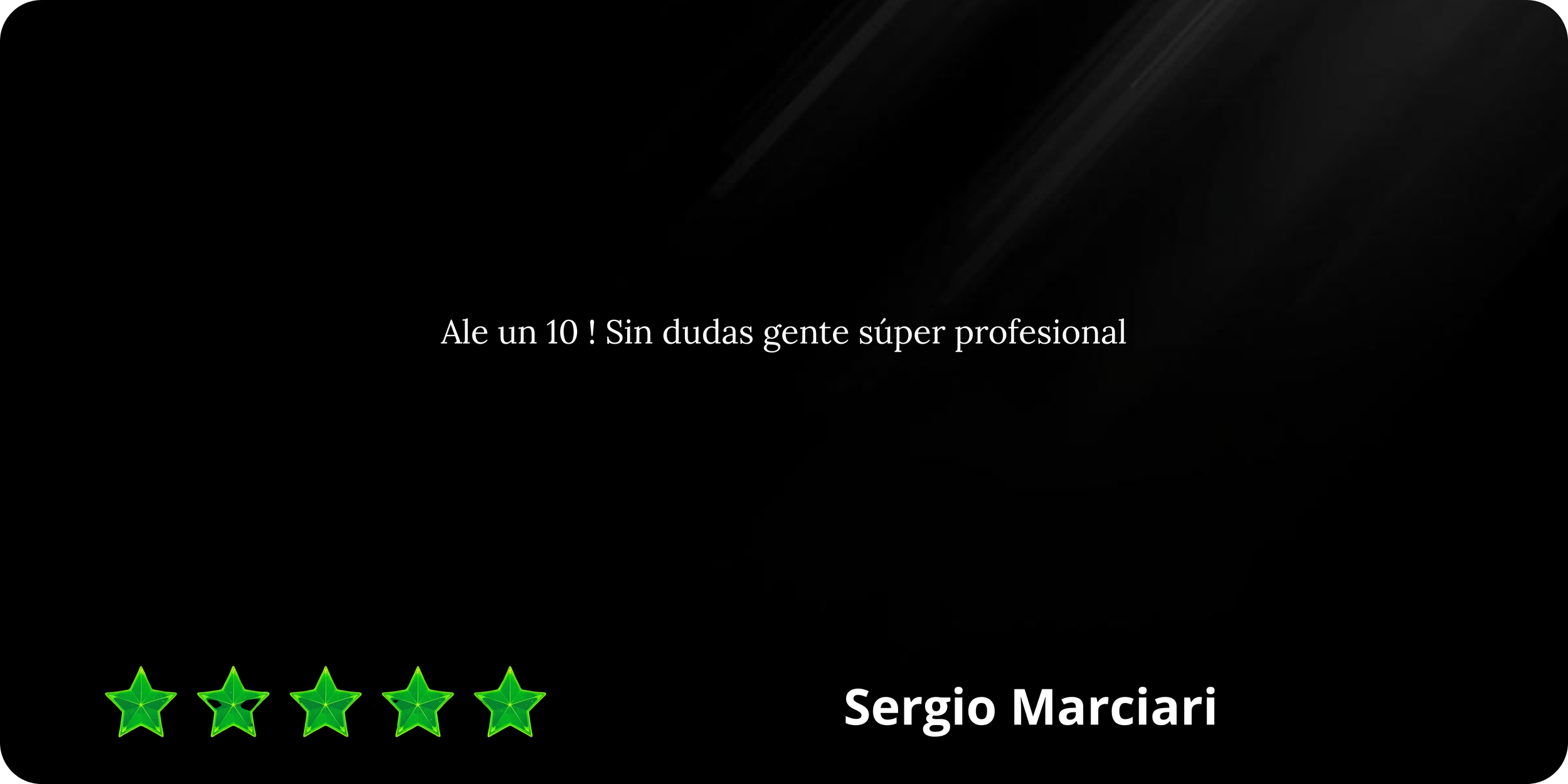 Reseña  Sergio Marciari