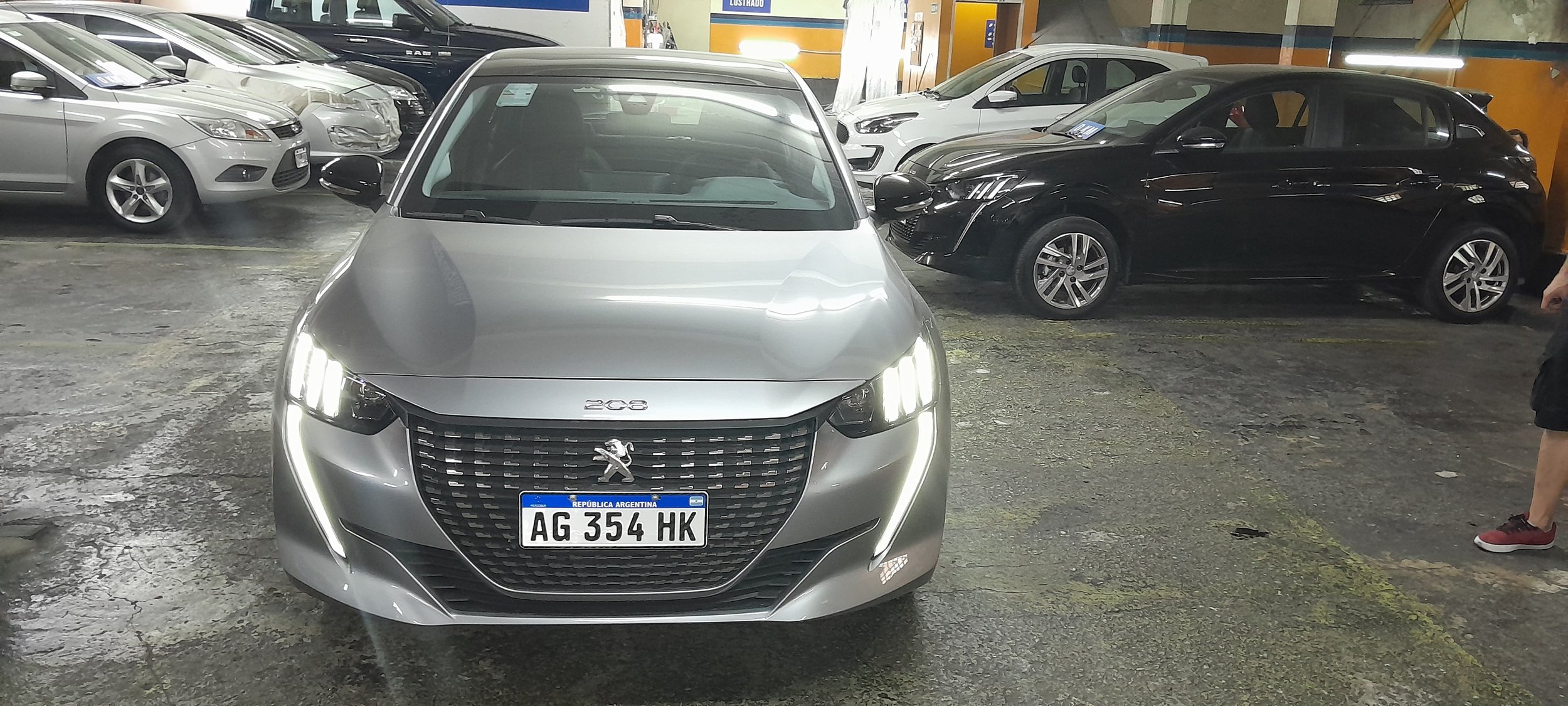 Auto gris