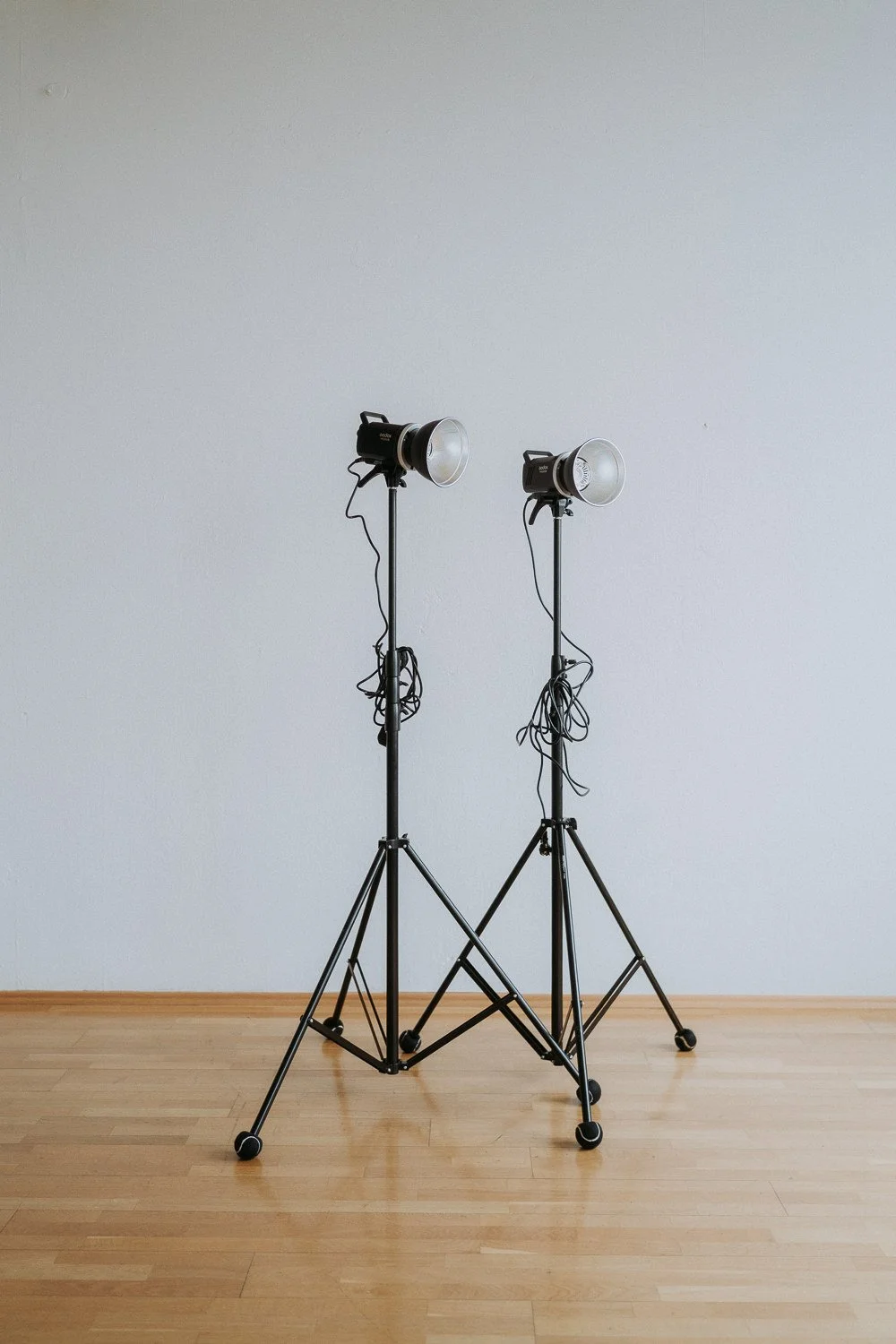 4x Walimex Lampenstativ, max. Höhe 355 cm