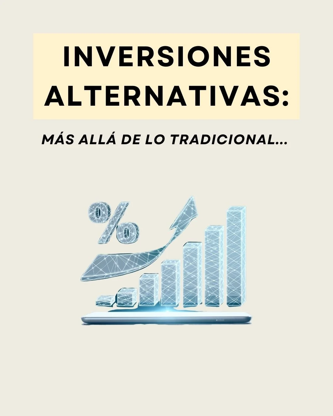 🇪🇸💡 Invertir no es solo bolsa o inmuebles.

Las inversiones alternativas te abren nuevas puertas:
✔️ Criptomonedas y blockchain
✔️ Startups y capital privado
✔️ Arte y coleccionables
✔️ Materias primas como oro o petr&oacute;leo

👉 Beneficios: m&