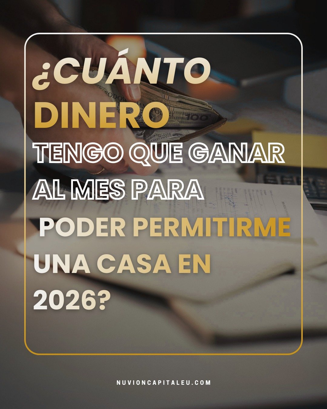 El acceso a la vivienda sigue siendo una de las grandes preocupaciones econ&oacute;micas. M&aacute;s all&aacute; de titulares y cifras sueltas, entender qu&eacute; hay detr&aacute;s de esta pregunta es clave para tomar decisiones financieras realista