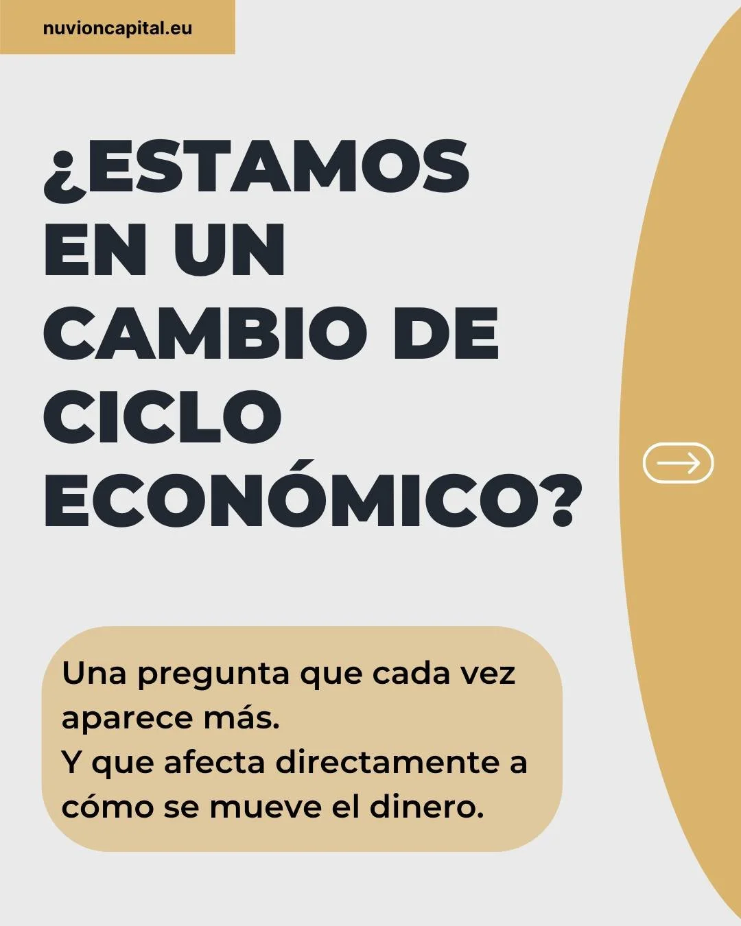 📉📈 El contexto econ&oacute;mico cambia. Y con &eacute;l, la forma en la que debemos tomar decisiones.

Cada etapa econ&oacute;mica tiene sus propias din&aacute;micas, sus oportunidades y sus riesgos. Lo que funcionaba hace unos a&ntilde;os no siemp