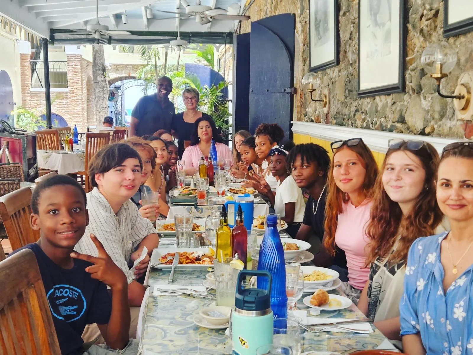 End Session continues! Thanks to @amaliacafe for hosting our Mindfulness and Spanish Culture group! 🇪🇸🍽️