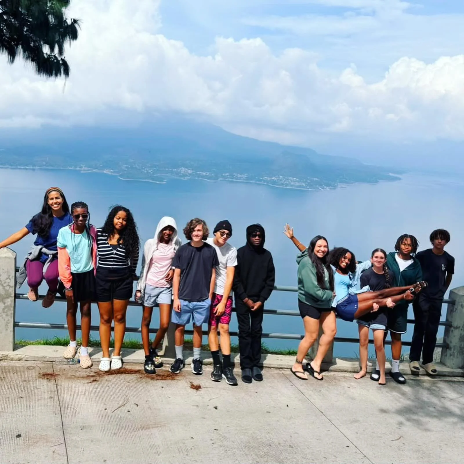 🇻🇮 🤝 🇬🇹 The Guatemala service group is back from their End Session adventure! Enjoy a few snapshots from their work helping to build a high school, visiting Lake Atitl&aacute;n and the city of Antigua, and other unforgettable excursions.