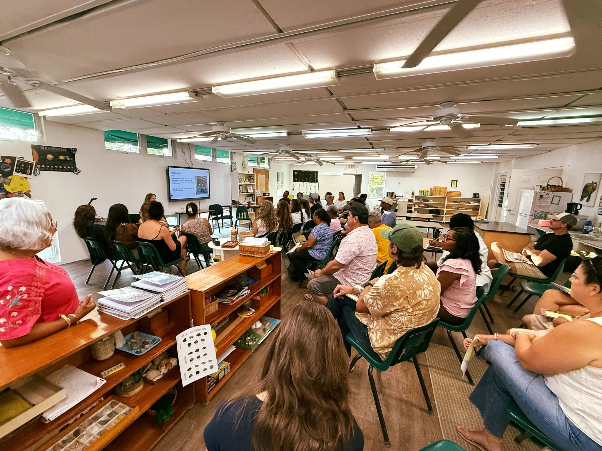 Montessori Family Orientations went off without a hitch! New parents at all levels had the opportunity to sit down with their teaching teams and get to know their child's classroom and routines. They asked plenty of great questions, and heard about c