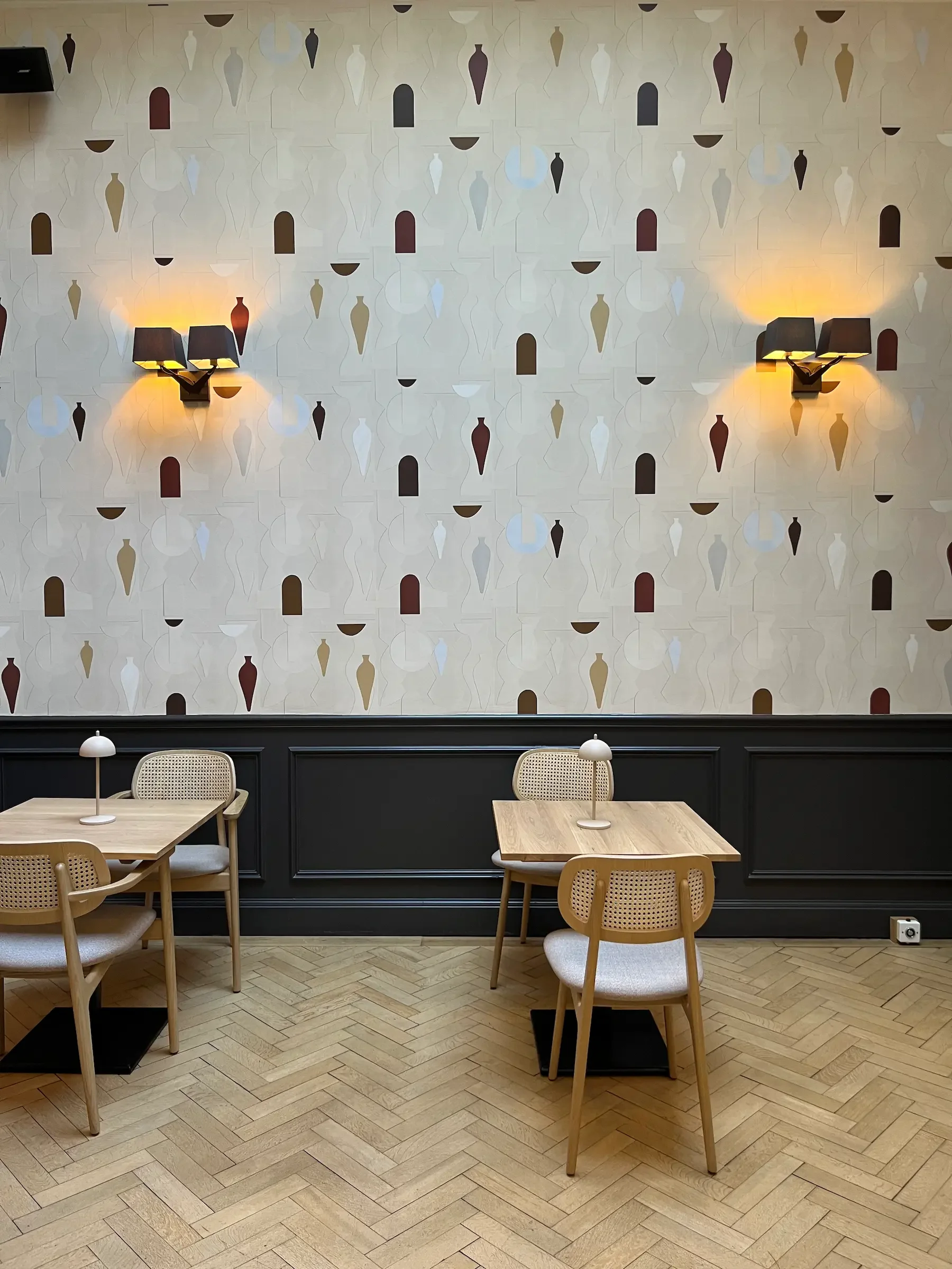Interior detail at Made in Louise boutique hotel in Brussels