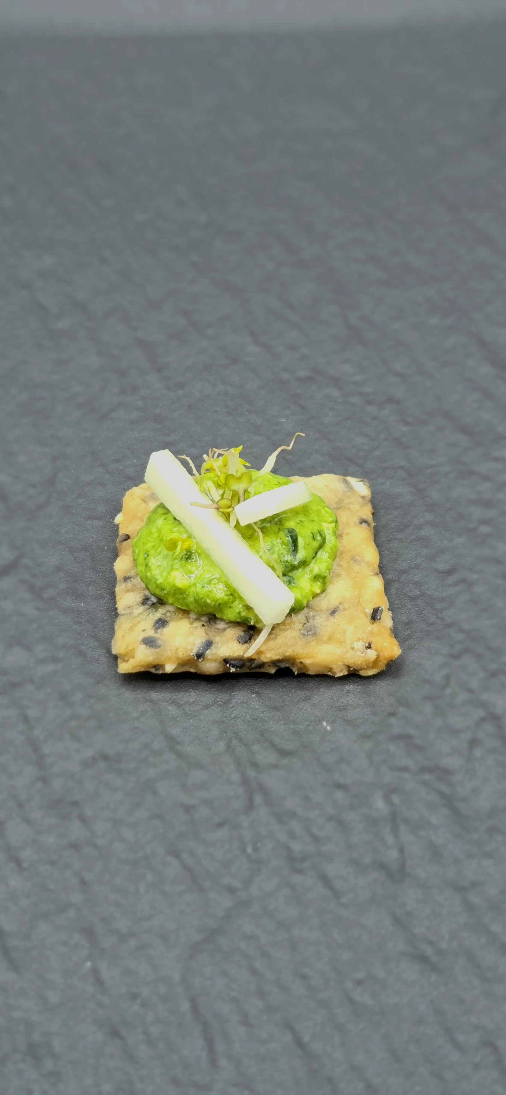Crackers Graines & Pesto Epinard