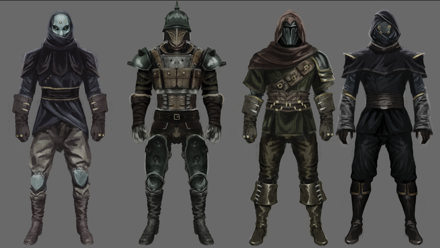 SECOND SUN CONCEPT ART ARMORS 3.png
