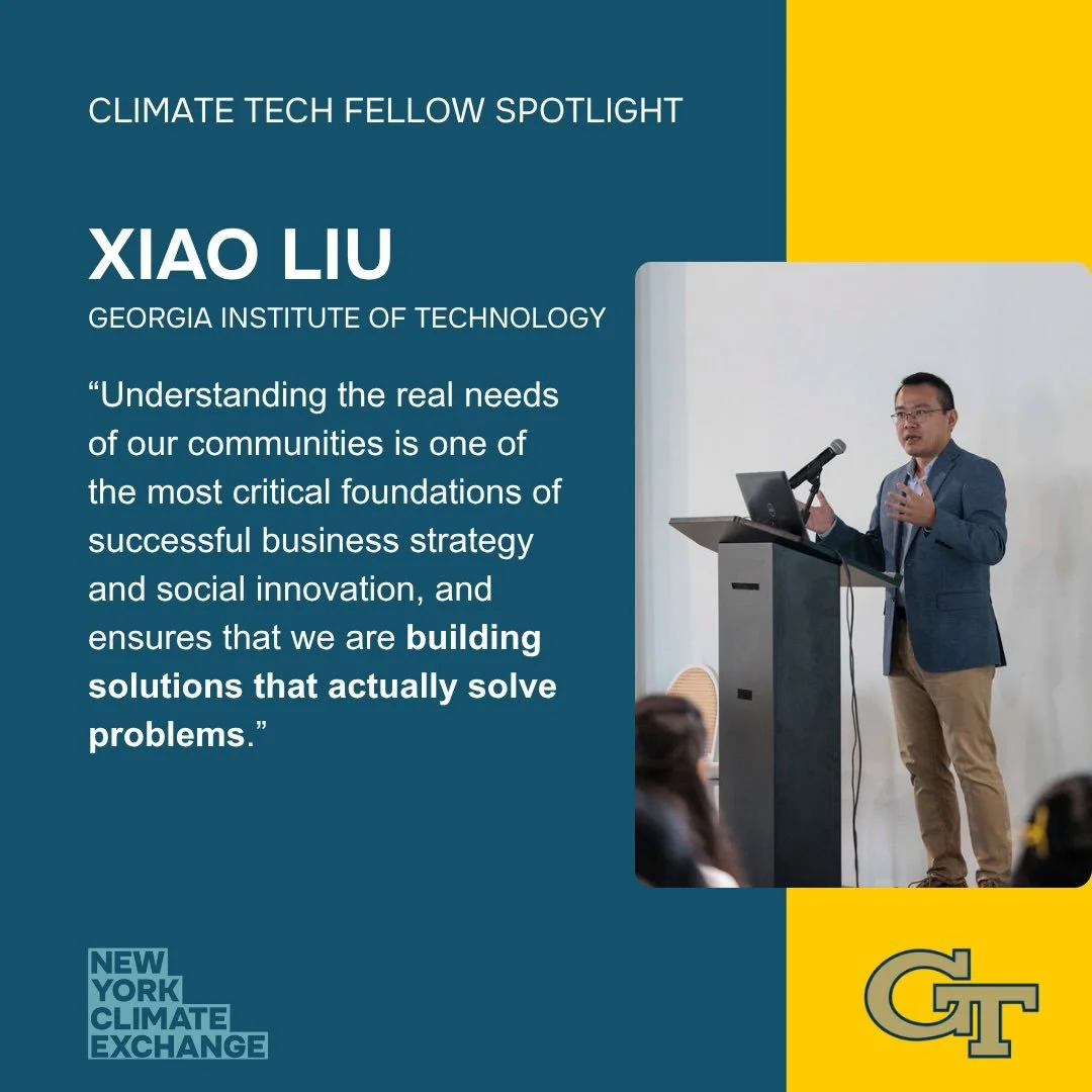The Exchange is proud to spotlight Xiao Liu, an Associate Professor at the Georgia Tech H. Milton Stewart School of ISyE. Xiao is one of our eight Climate Tech Fellows. His climate tech innovation leverages data and #AI for real-time wildfire managem