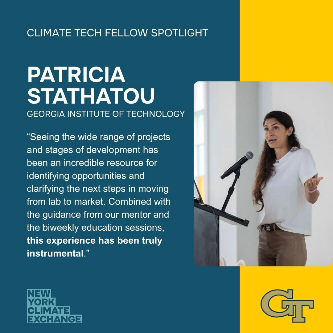 The Exchange is proud to spotlight Patricia Stathatou, an Associate Professor at the Georgia Tech College of Engineering. She has partnered with Christos Athanasiou  on an innovation that uses yeast to remove micro-pollutants from water to provide sa