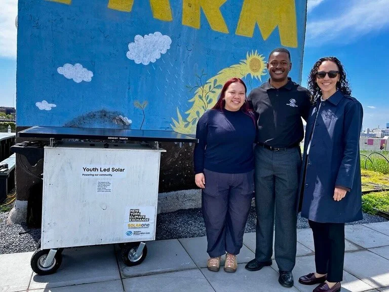 @vbgcqueens, a partner of The Exchange, is showing what&rsquo;s possible when it comes to #climatejustice at the Sky Farm in Long Island City!&nbsp;

At the re-opening of the Sky Farm, we visited the solar cart that the Variety Boys &amp; Girls Club 