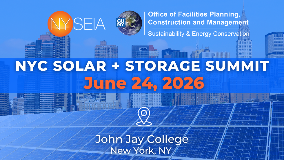 NYC Solar & Storage Summit