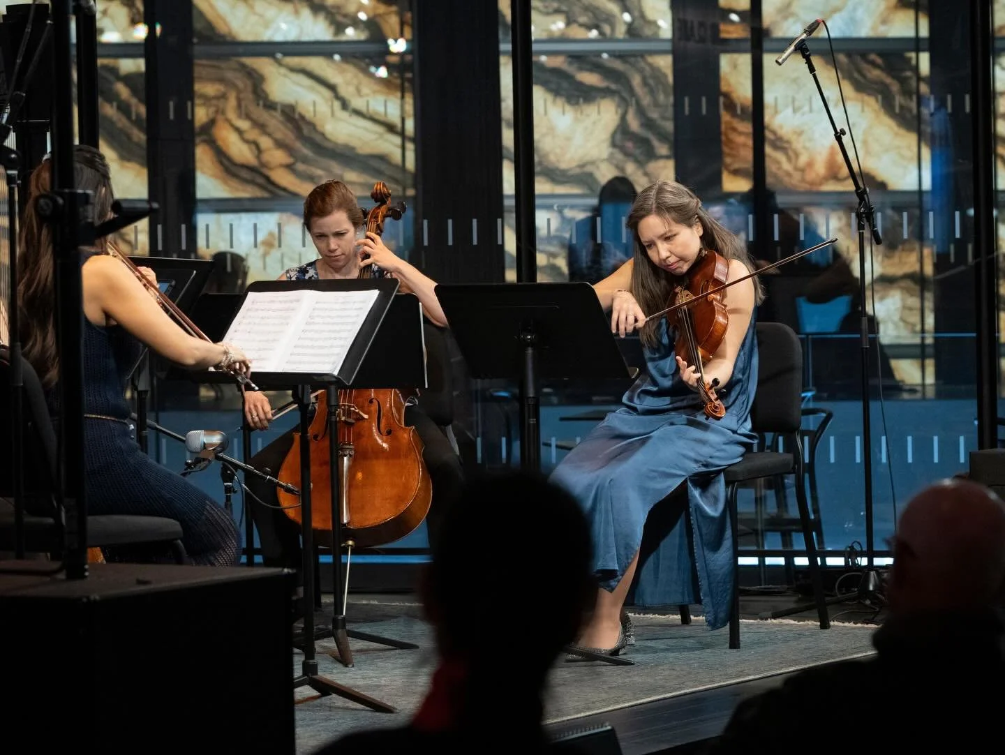 Join us for World Oceans Day! 🎻🌊

On June 8, The Exchange, the @climatemuseum, and @lmcc_nyc invite you to a concert on Governors Island featuring musicians from the @metopera and @runningamoc.

With works by Leilehua Lanzilotti, a composer-in-resi
