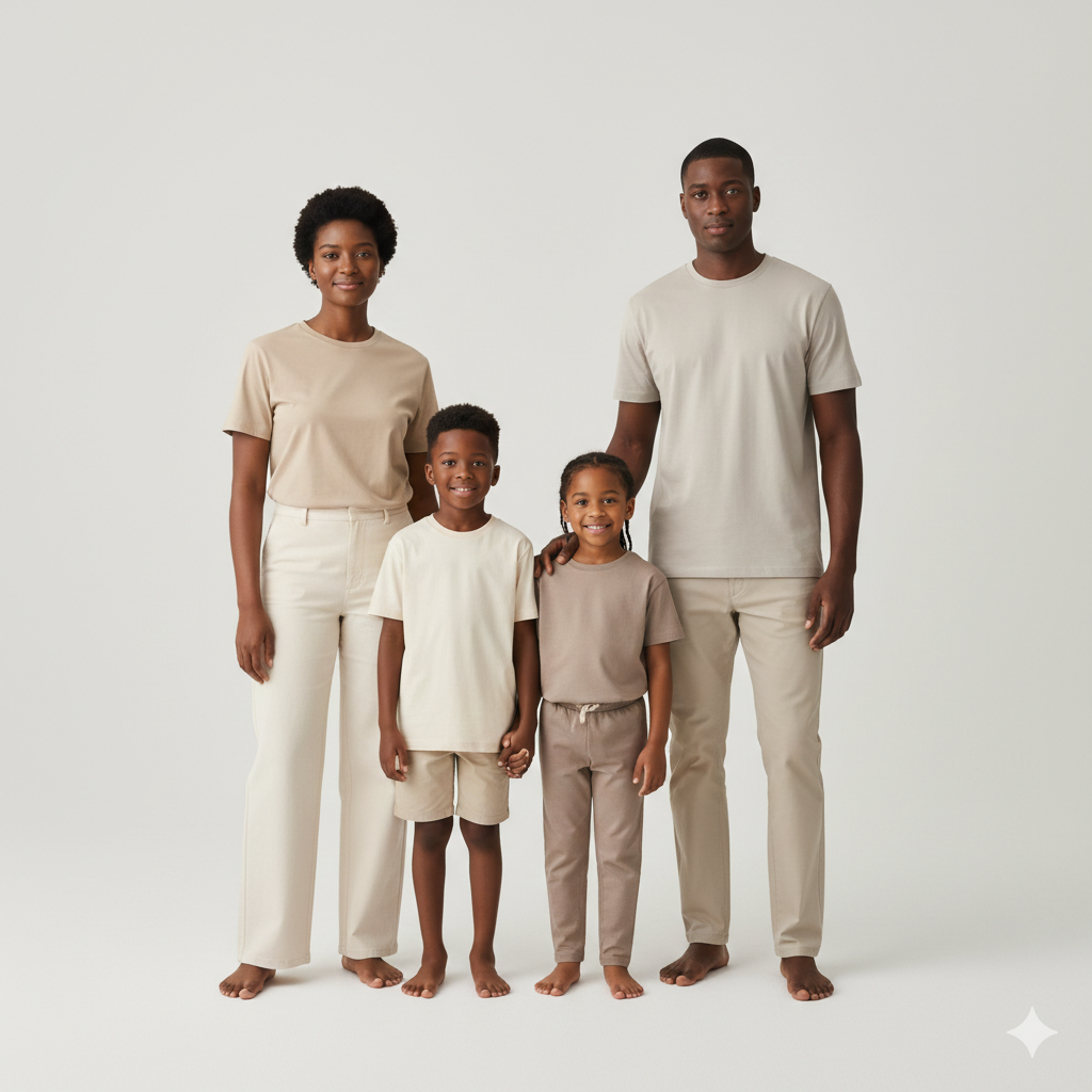 Basic Cotton T-Shirt – Kids