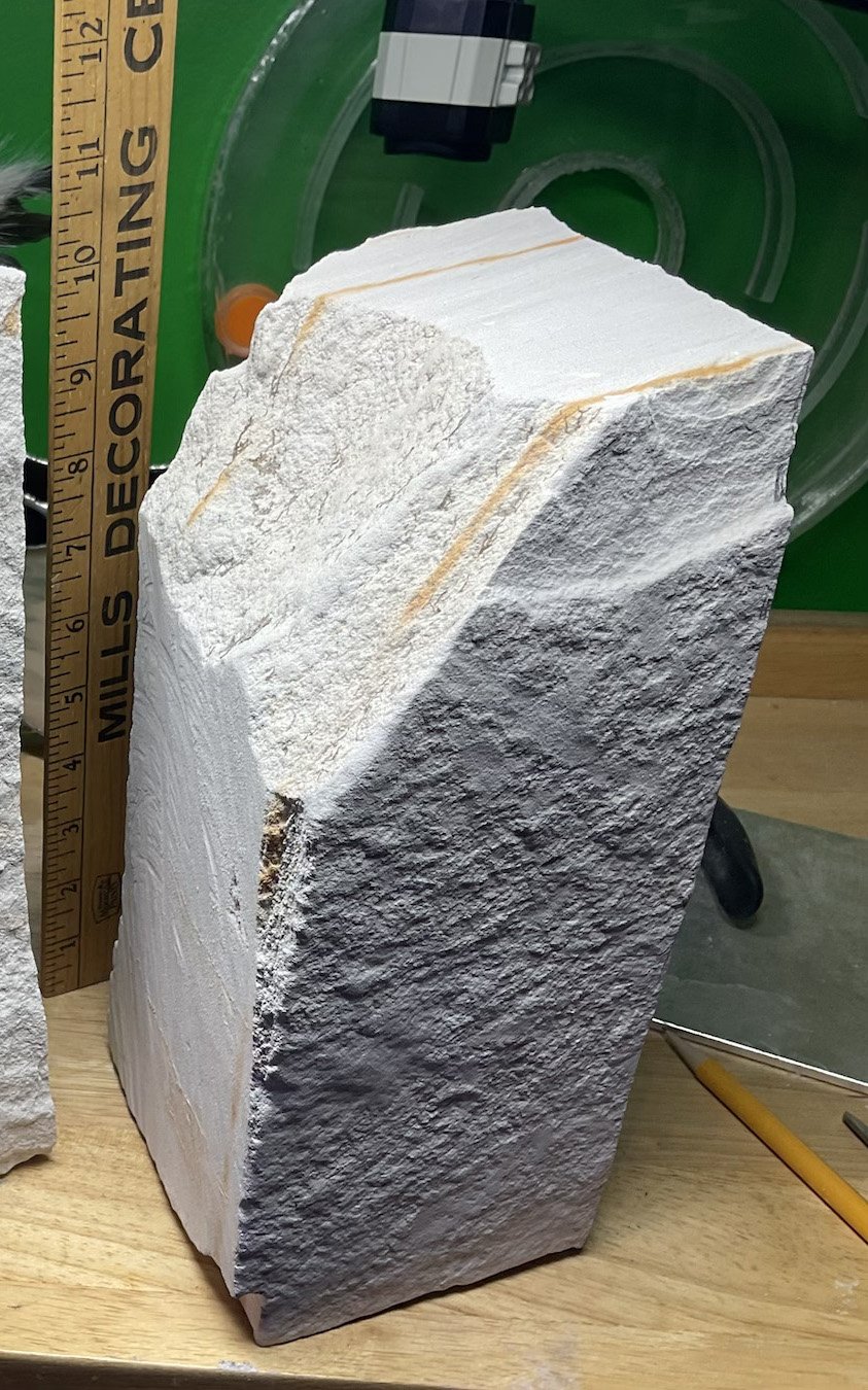 Tufa Block for jewelry Casting