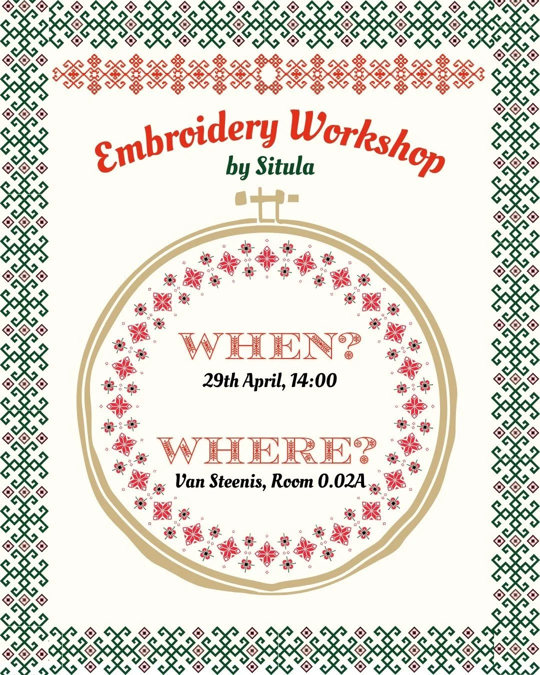 Embroidery with Situla 