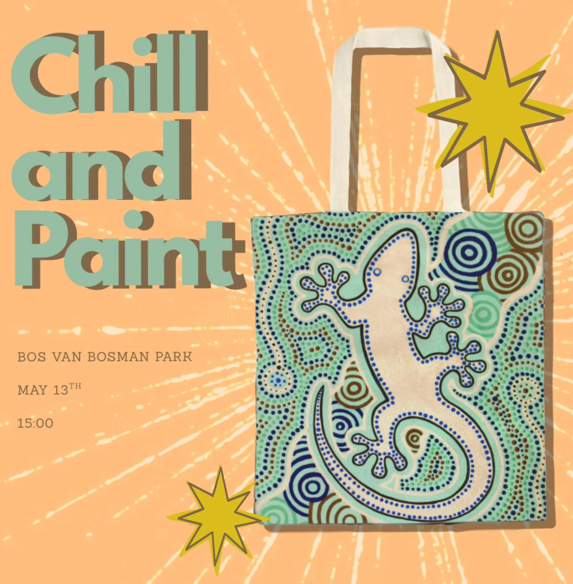 Tote Bag Painting with Maitreya