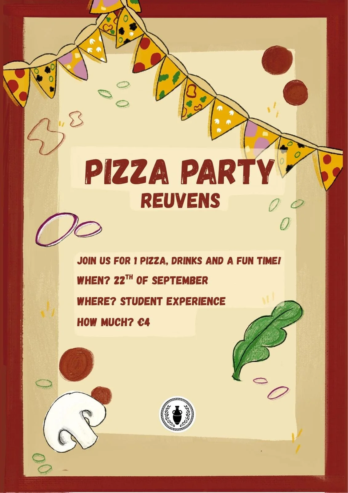 Reuvens Pizza Party