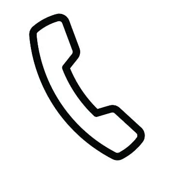 Icon of a telephone handset.
