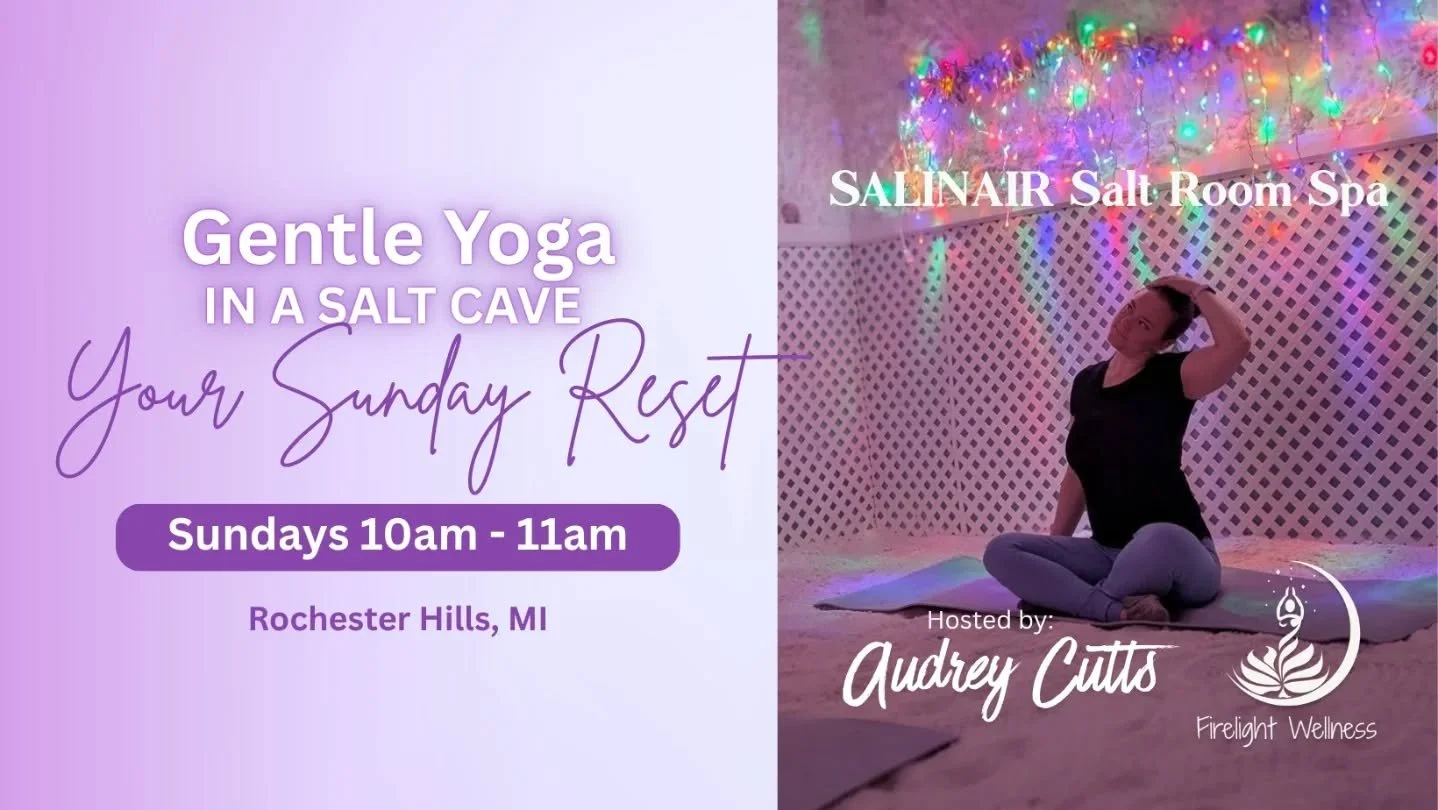 Yoga, yoga, yoga!! Meet me in a Salt Cave every Sunday in May for some gentle yoga &amp; breathwork! 

Move better. Breathe better. Feel better! ✨️

🧘🏽&zwj;♀️🧂Register here: https://app.arketa.co/goodvibesonly/checkout/fTrjMzXnDXMCz74AWT9T

🔥 And