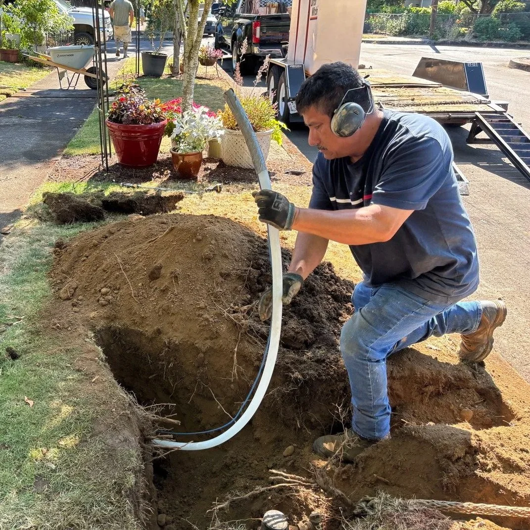Illustration showing energy-efficient PEX repiping in a residential plumbing system emphasizing reduced heat loss, smoother water flow, and long-term performance.