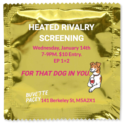 HEATED RIVALRY SCREENING