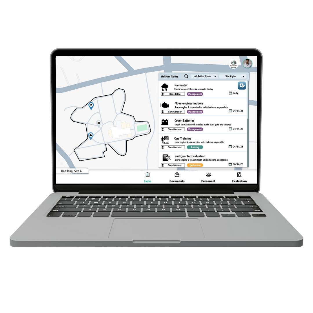 SWPPP Compliance Software interface showcasing Stormwater Management Automation powered by a Deterministic Compliance Engine within advanced Environmental Engineering Software