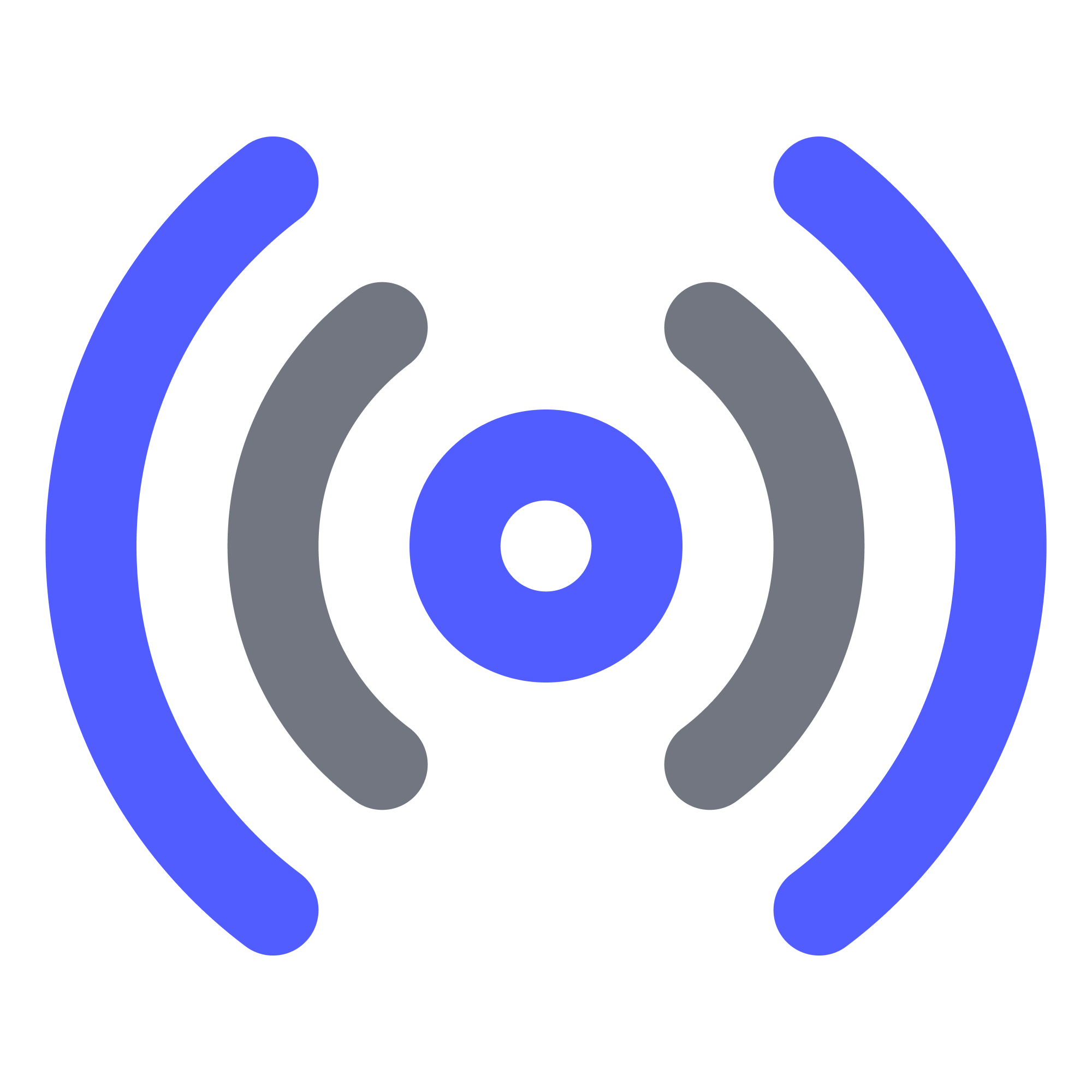 Icon showing wireless connection