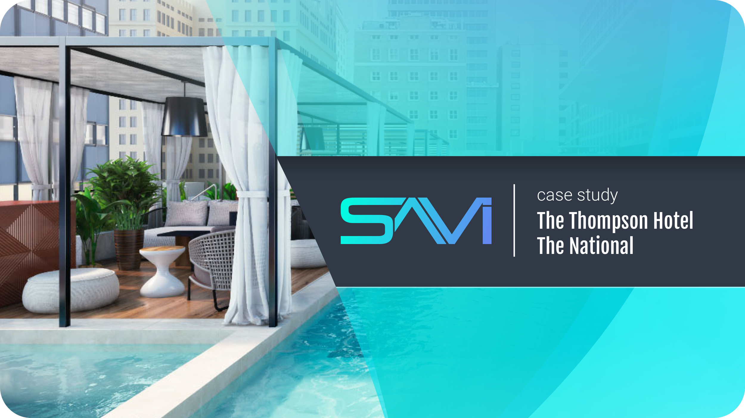 The Thompson Hotel and The National Install Audiovisual Solution