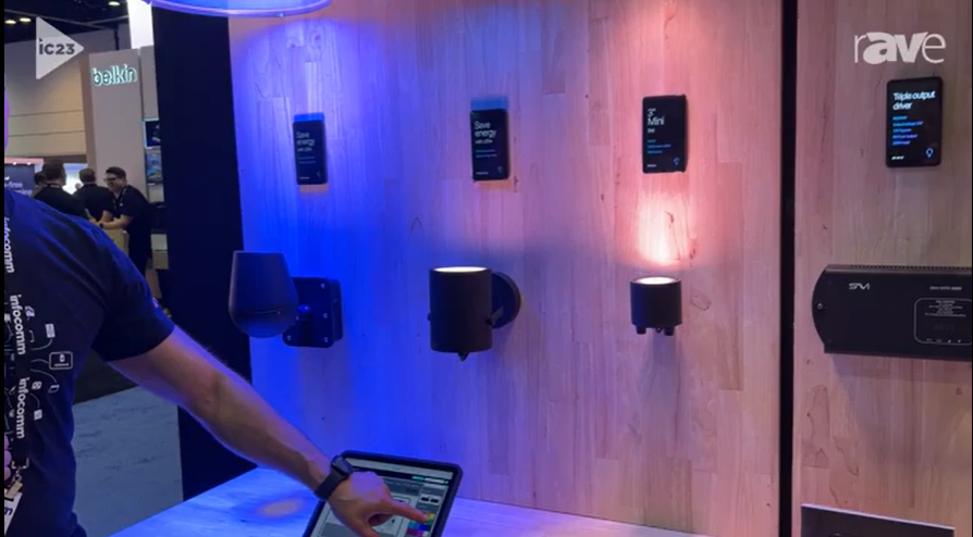 SAVI Controls Launches QoraLux Low Voltage Lighting Solution I Infocomm 2023 I rAVe Pubs