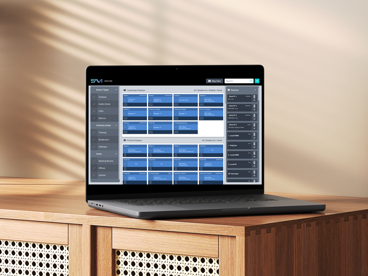 Commercial AV Control & Automation Software — SAVI iQ
