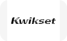 Kwickset logo in black text