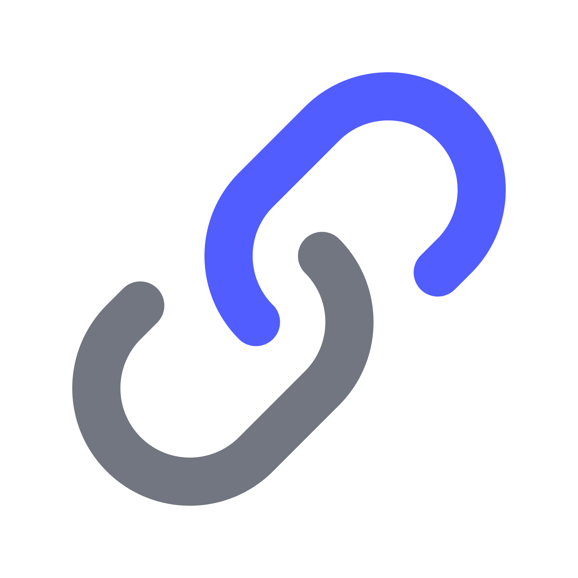 icon of a two chain links being connected