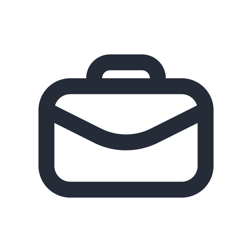 Icon of a briefcase