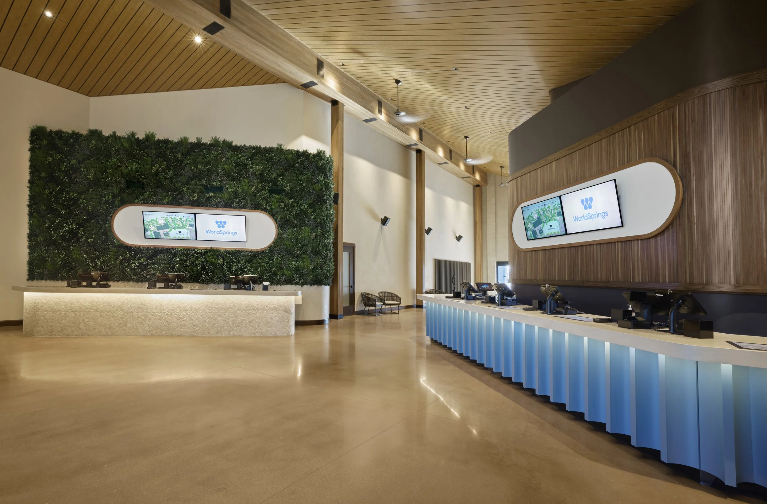 SAVI Canvas and LG webOS provide a digital signage solution for WordSprings