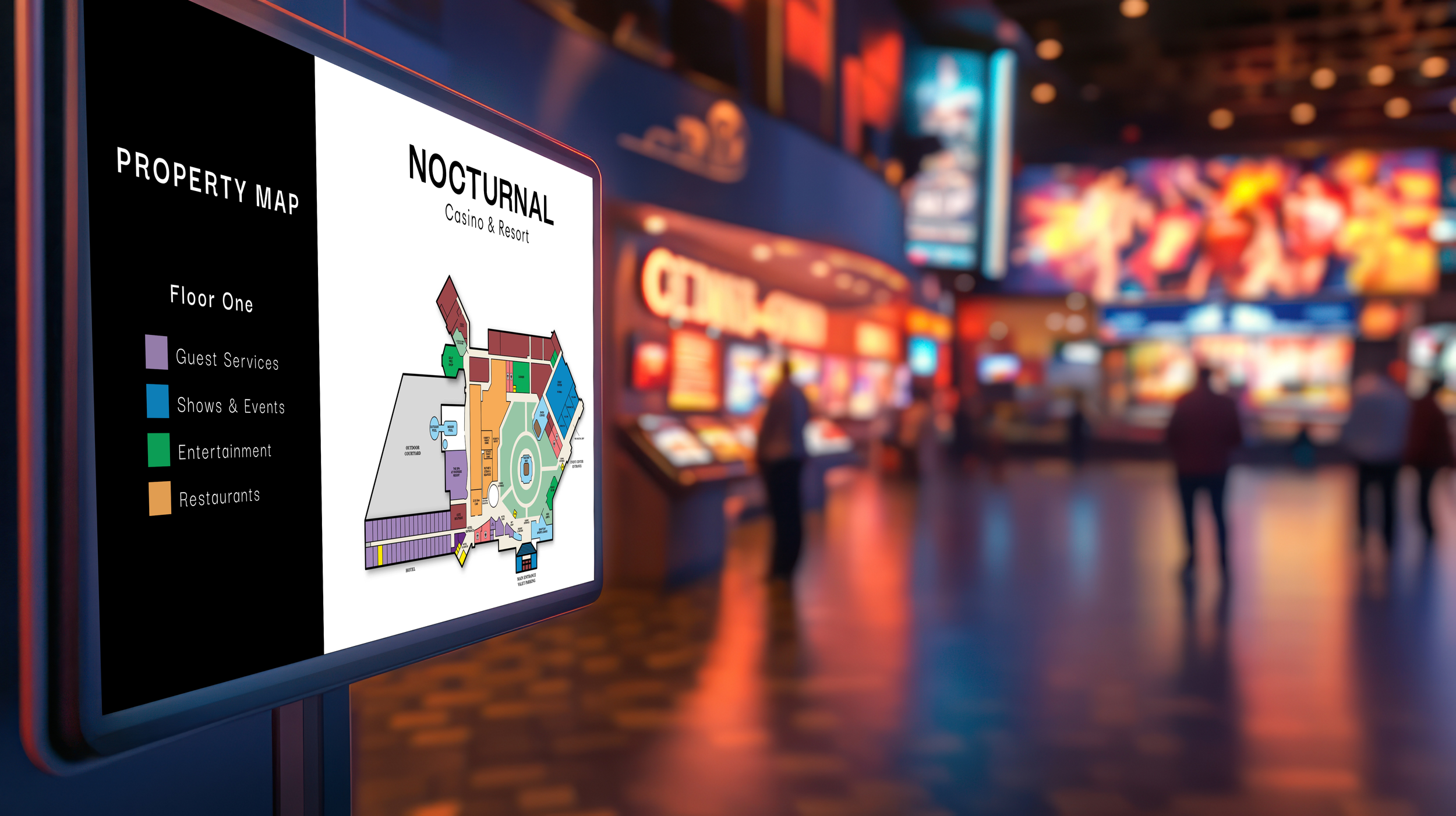 Property-Wide Digital Signage