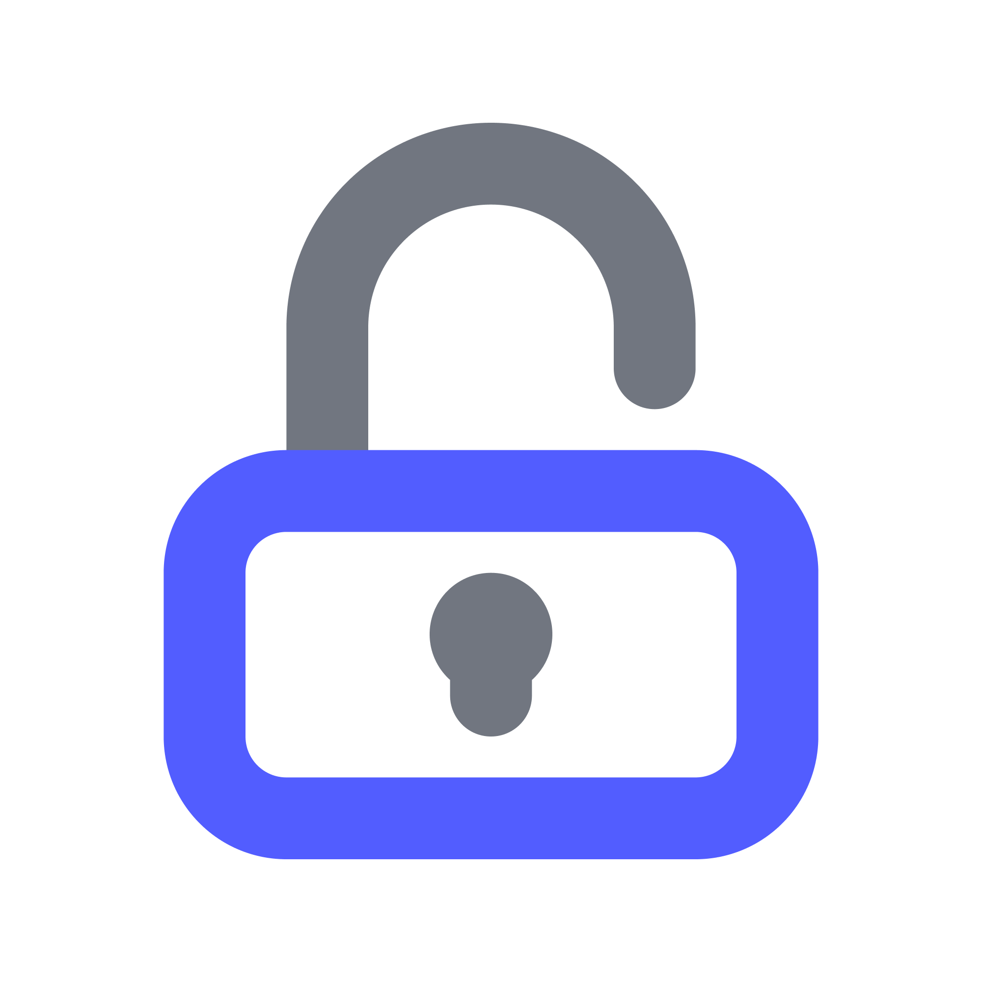 icon showing a lock