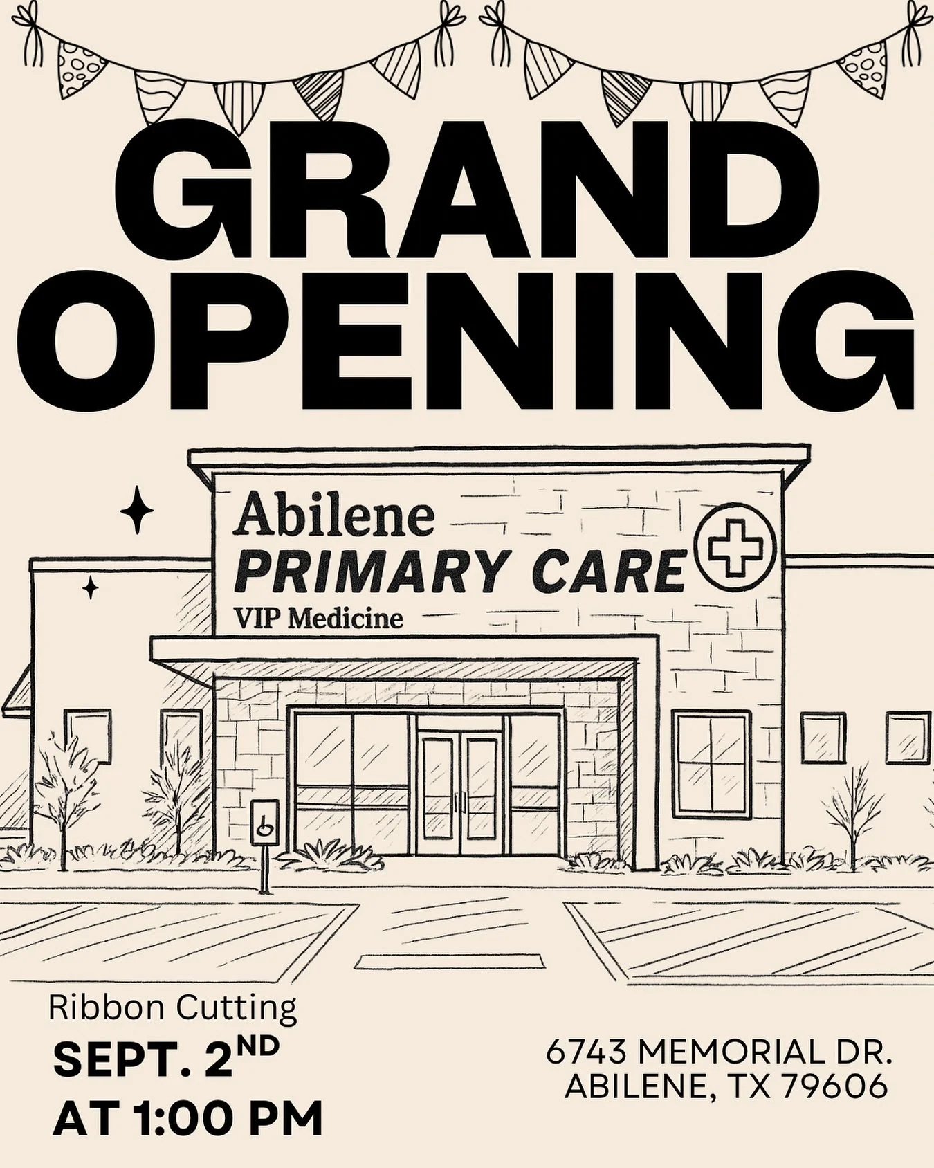 ✂️✨ YOU ARE INVITED✨✂️

Join us on September 2nd at 1:00 PM as we celebrate the grand opening and ribbon cutting ceremony. Come watch us cut the ribbon, see the new office, and meet our team ❤️
