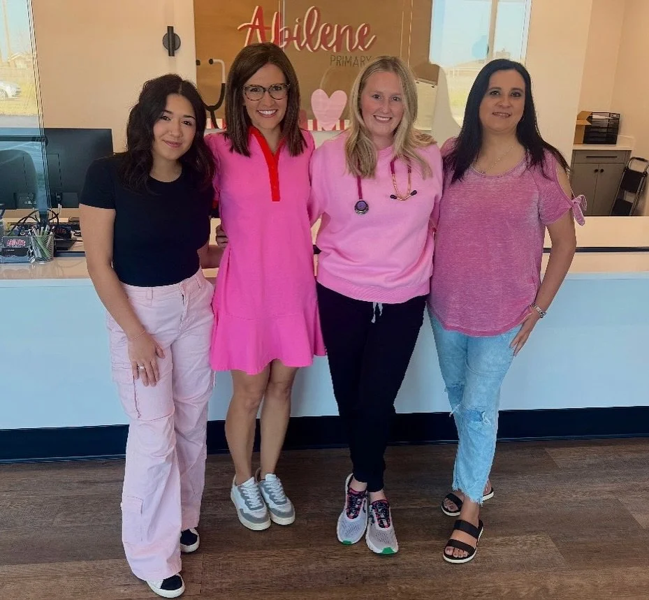 🩷 October is Breast Cancer Awareness Month 🩷
Early detection saves lives! A simple annual screening can make all the difference. 
Call today to schedule your annual visit because your health is worth it. 🩺✨ 

📞 325-231-4667
🔗abileneprimarycarecl