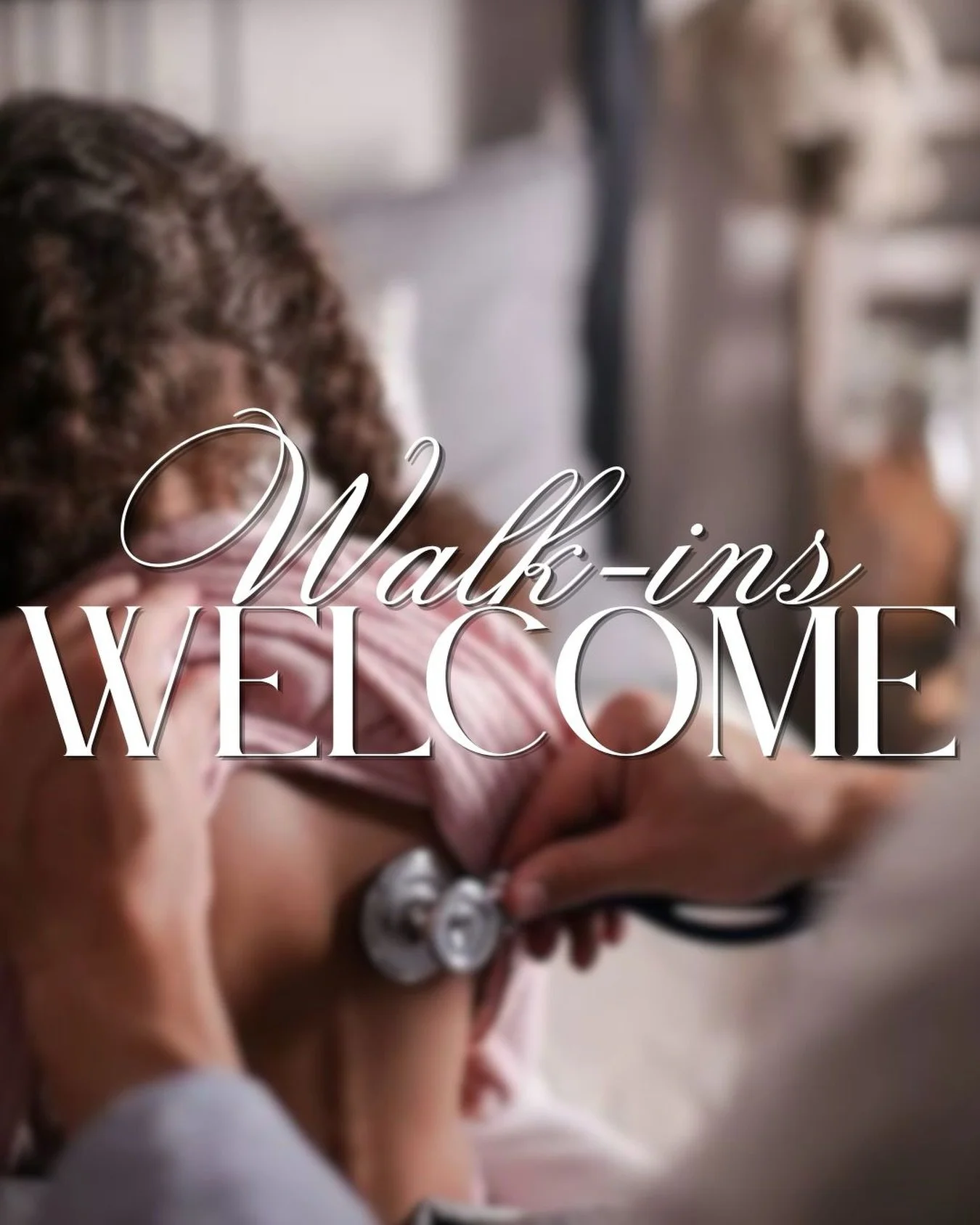 From sick visits to urgent concerns, we see it all! 
Walk-ins are ALWAYS welcome. Stop by and see us today ❤️