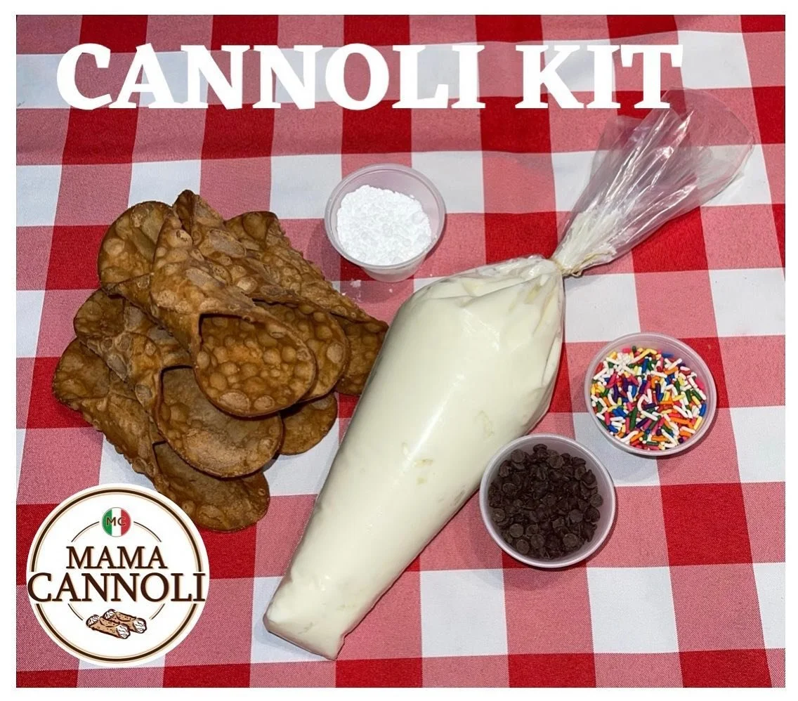 Large Cannoli Kit (6 Large Cannoli) (Preorder)
