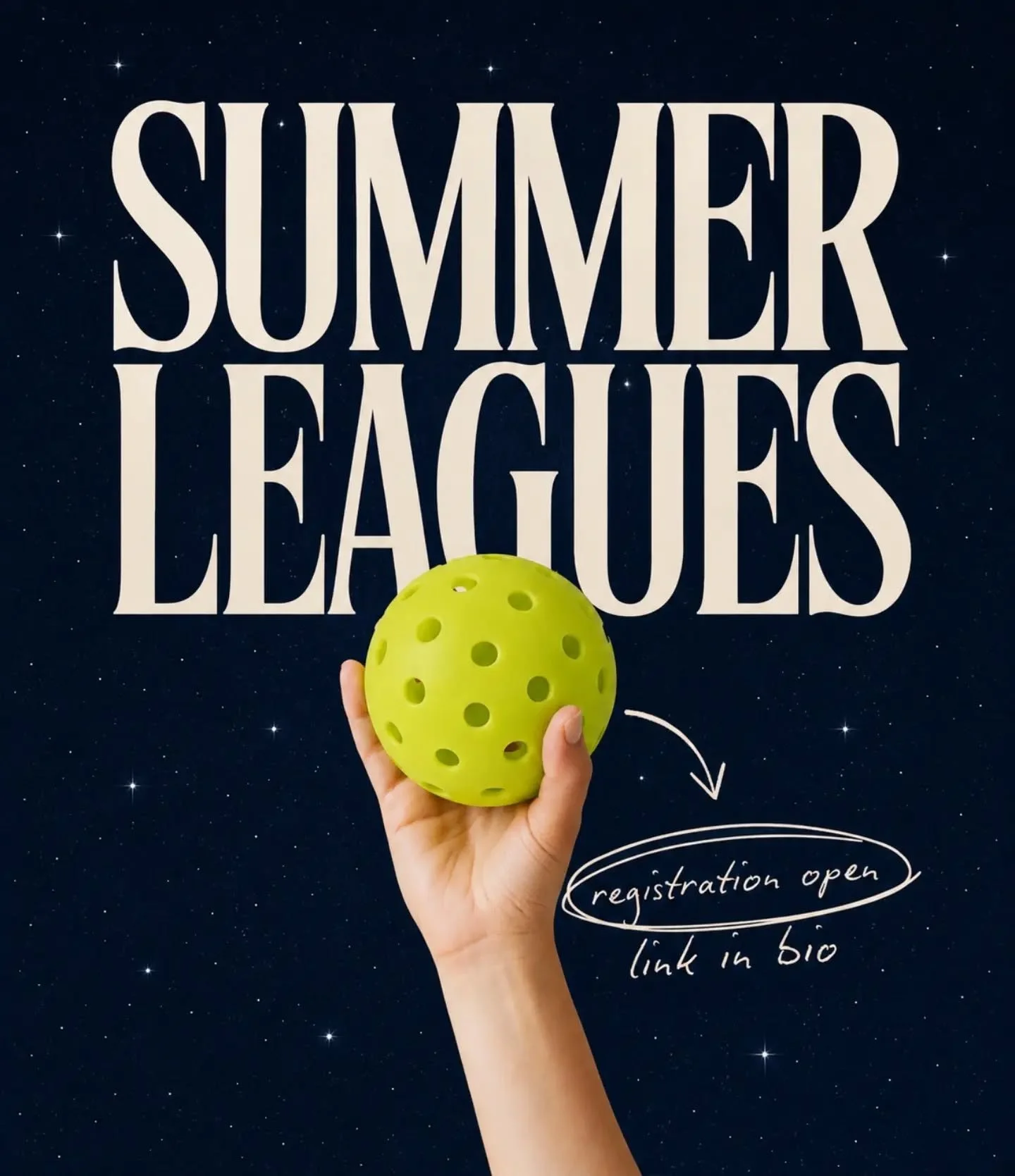 League registration for the first session of summer is now open. Click through to our bio or send us a DM. For the upcoming season the following divisions are available 

Mixed MLP 14, 16 and 18
Women's MLP 14

Space is limited so sign up quickly. Se