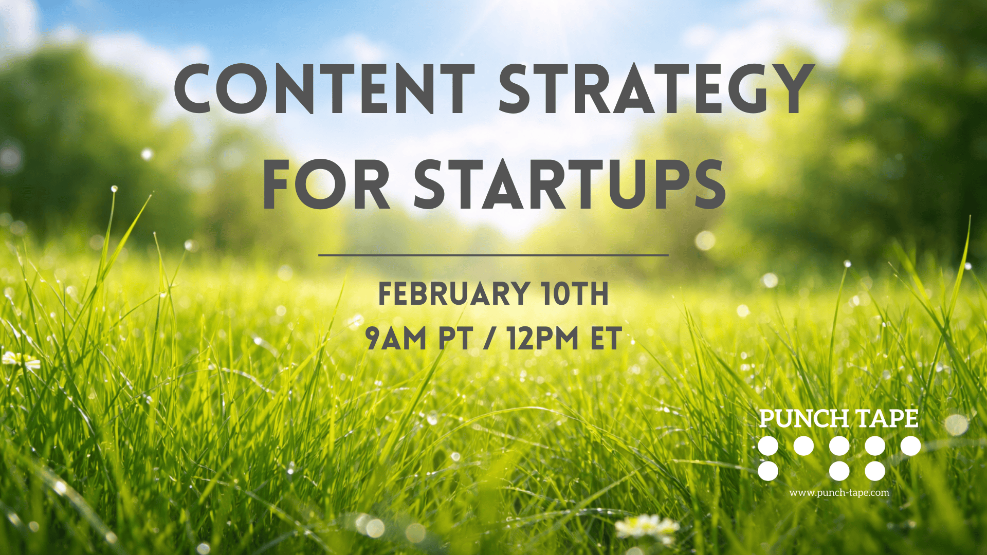 Content Strategy for Startups